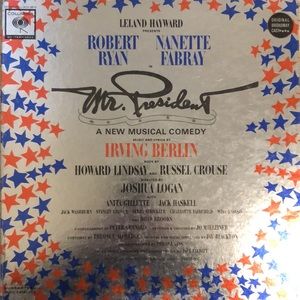 Irving Berlin Mr. President Soundtrack Vinyl Lp '62